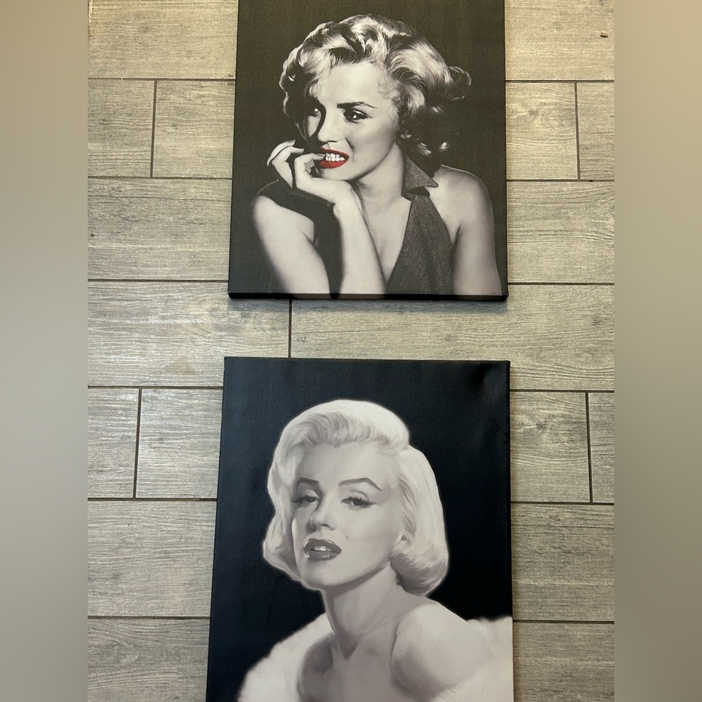 MARILYN MONROE ART PIECES - Picture 2 of 5